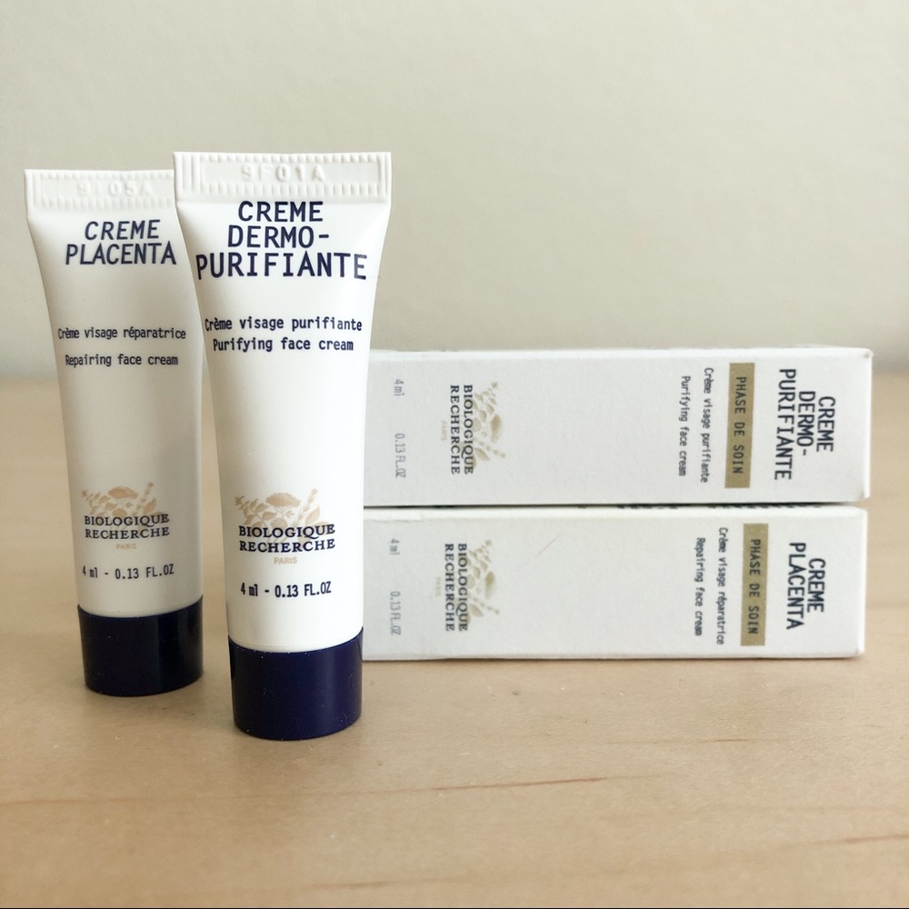 Biologique Creme Placenta & Creme Dermopurifiante